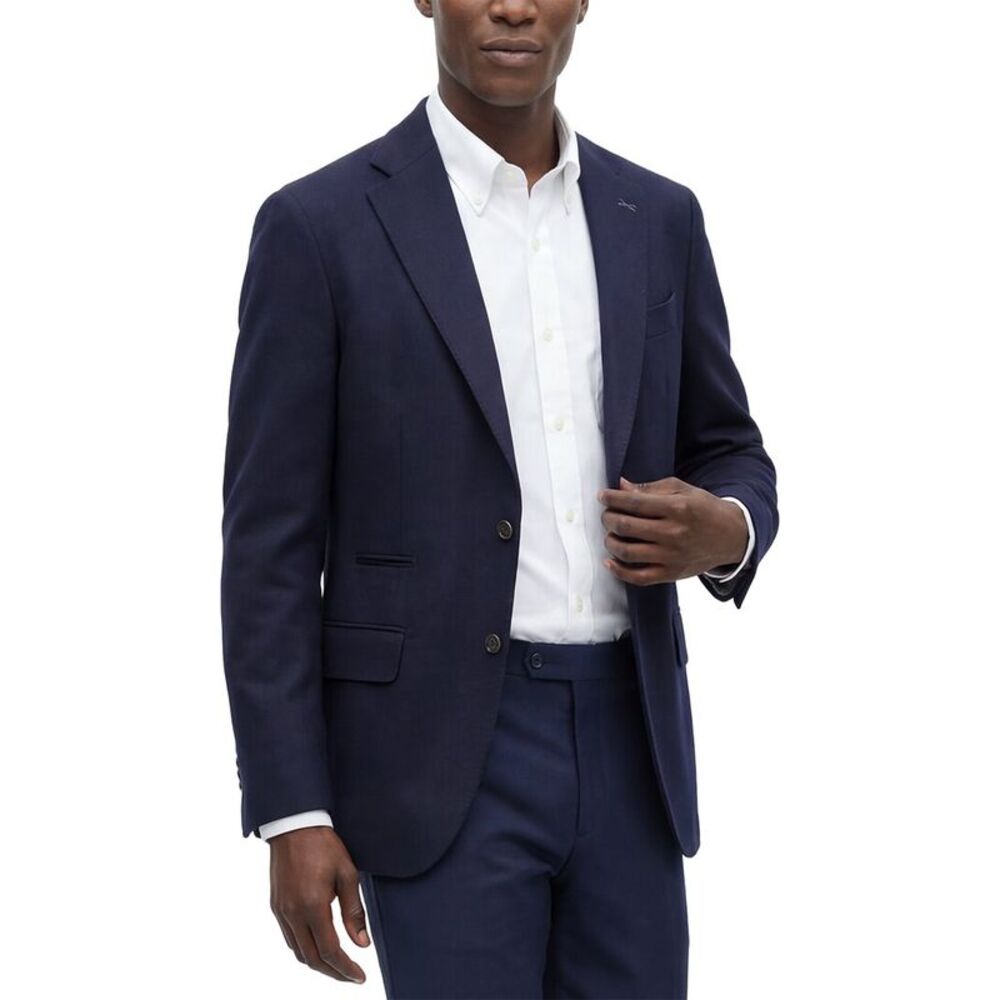 Eleventy Mens  Single-Breasted Wool Jacket